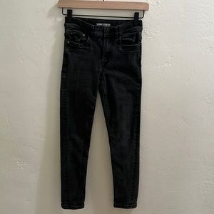 Zara skinny stretch black jeans 10